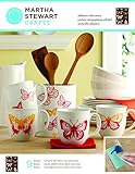 Martha Stewart Crafts Glass Silkscreen (8.5 by 11-Inch), 33241 Butterflies