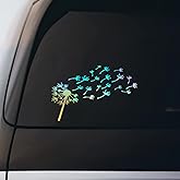 Dandelion Flying Sticker Vinyl Decal Notebook Car Window Laptop 8