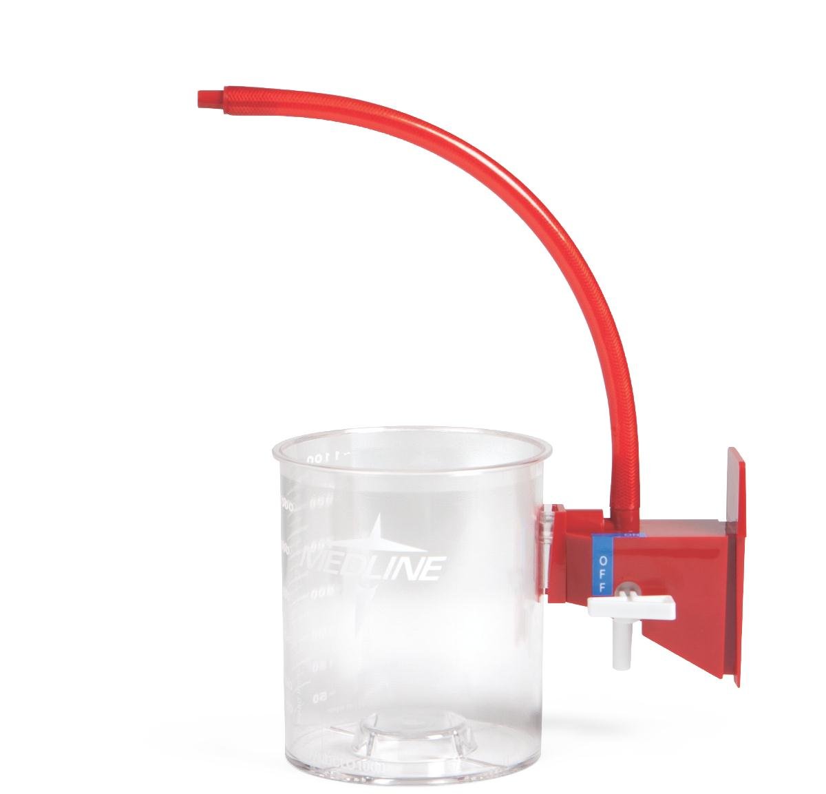 Medline Soft Liner Outer Suction Canister, 1000
