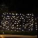 Battery Operated String Lights - 72ft 200 LED String Lights 8 Mode Outdoor String Lights Twinkle Lights with Timer for Christmas Tree, Wreath, Holiday, Garden, Party, Wedding Decor, Warm White