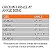 Active Ankle 329 Ankle Brace, Ankle Stabilizer Compression Sleeve with Straps, Braces for Volleyball, Football, Basketball, Rugby, Compression Sock for Protection & Sprain Support, Various Sizes