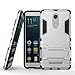Redmi Note 3 Cover DWaybox 2 in 1 Hybrid Heavy Duty Armor Hard Back Case Cover with kickstand for Xiaomi Redmi Note 3 / Redmi Note 3 Pro 5.5 Inches (Silver)