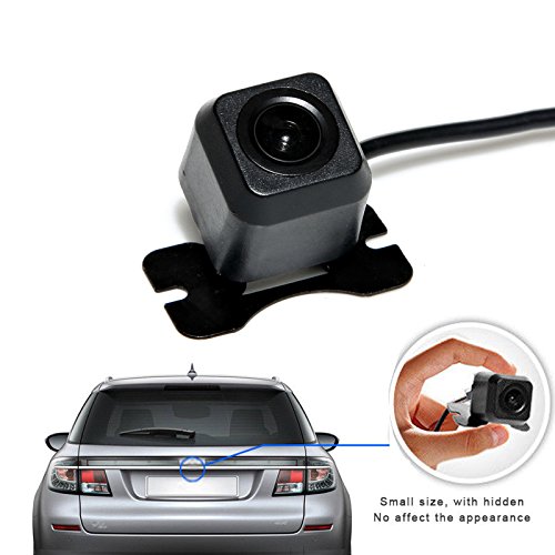 Car Rear View Camera Waterproof Backup Parking Reverse Night Vision 170 Degree Wide Angle Black 12V
