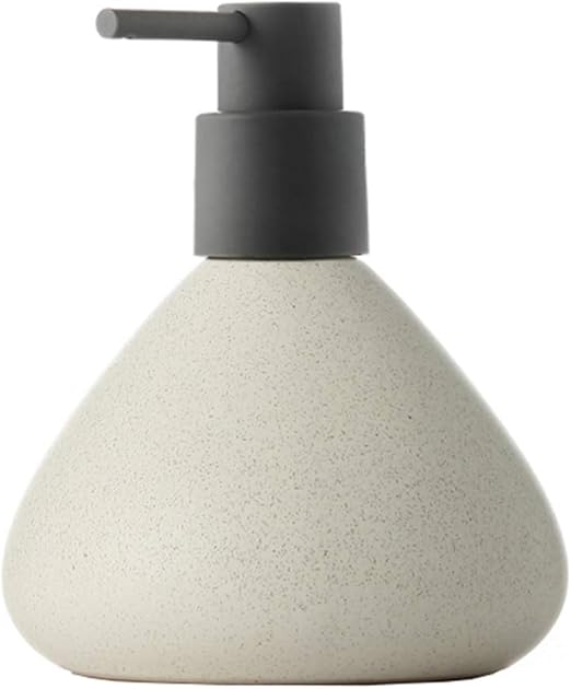 Amazon Ygrq 石鹸ディスペンサーハンドソープボトル セラミック ハンドソープシャワージェルシャンプー 500 Ml 白 紫 ピンク 青 緑 黒 茶色 ソープ シャンプー用ディスペンサー ホーム キッチン オンライン通販