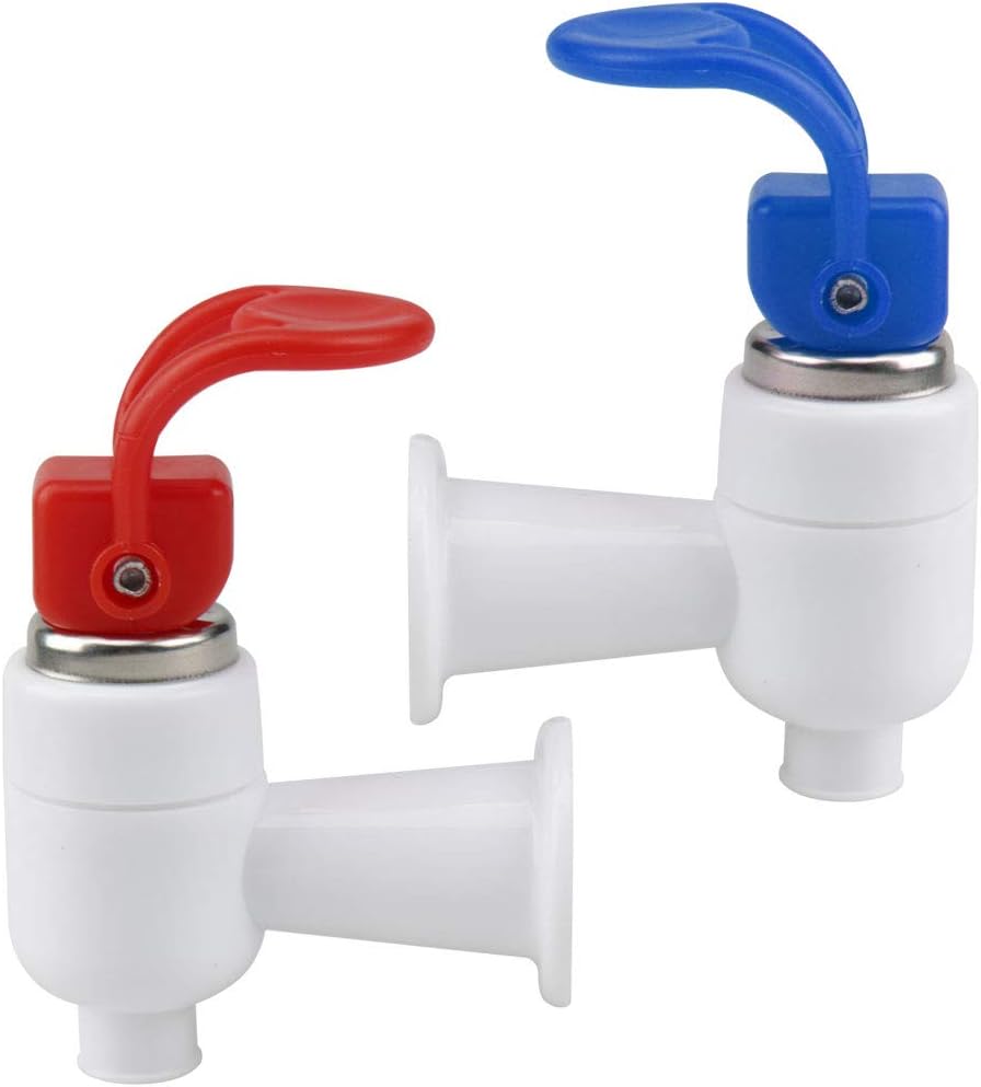 sourcing map Assorted Color Water Cooler Faucet Plastic Water Dispenser