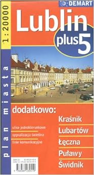 Poland City Map Lublin + 5 Other Cities: Krasnik, Lubartow, Leczna, Pulawy, Swidnik Poland City Map Lublin + 5 Other Cities: Krasnik, Lubartow, Leczna, Pulawy, Swidnik