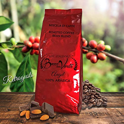 BOCCA DELLA VERITA® - Italienische Kaffeebohnen, Aroma ANGEL 100% ARABICA, 3 Packungen mit 1 kg, Natürlich und… – Bild 7