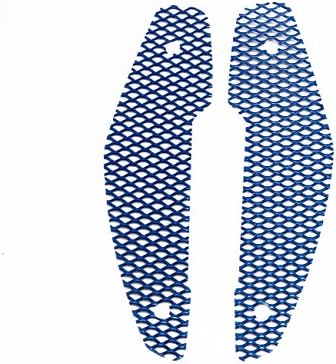 CNC 2Pcs Air Intake Cover Mesh Grilles for Yamaha MT FZ 09 MT-09 FZ-09 2013-2016 (Blue)