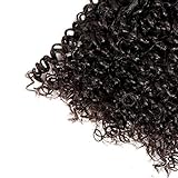 ISEE Hair 9A Grade Mongolian Kinky Curly Hair Extension Virgin Human Hair Weaving 3 Bundles Kinky Curly Virgin Hair 100% Human Hair Weaves Extension Mongolian Virgin Hair (30 30 30inches)