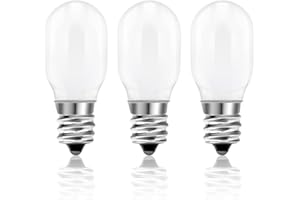 Verplexter 3 Packs E12 120V Light Bulbs for with Various Miniature Village Buildings and Accessories