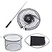 Fishing Net Butterfly Net Telescopic Insect Net Perfect for Kids Catching Bugs Small Fish, Handle Extends to 32 Inches