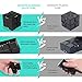 Aluminium Alloy Infinity Pocket Size Cube Toys JOYNOTE Relaxation Office Stress Reducers for ADD, ADHD, Anxiety, Autism Adult & Kids (Black)