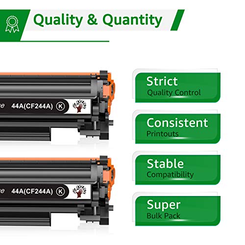 ایگرد | قیمت و خرید GREENSKY 44A Kompatibler Toner Kartuschen Ersatz für HP  CF244A 44A für HP Laserjet Pro MFP M28a MFP M28w M15a M15w Drucker (2  Schwarz)