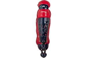 Rawlings Sporting Goods Catchers Leg Guards Velo Series Adult 16.5 inch LGVEL