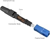 Bewinner SC Optic Fiber Quick Connector Single Mode Fast Adapter FTTH CATV view 4