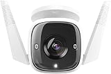 Tapo TC65 2K Outdoor Security Camera 3MP WiFi Wired Person Detection Night view 3