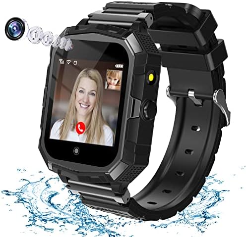 OKYUK Kids Smart Watches Boys Girls Ages 3-15 Kids GPS Tracker