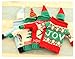 Vivian Christmas Bottle Cover Bag Knitted Wine Sweaters Cover Dress with Hat Set of 4 PCS
