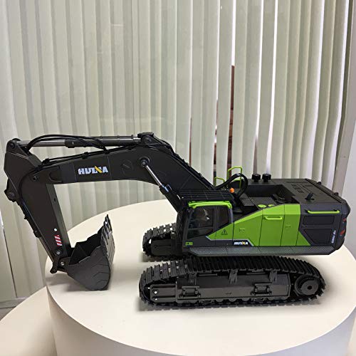 MSEI Fernbedienung Bagger Spielzeug 1:14 22CH 2.4G RC Bagger Maschinenbau Fahrzeug Modell für Kinder, Erwachsene – Bild 5