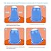 Anti Cellulite Cup Silicone Massage Cups Suction Lifting Vacuum Body Face Cupping 4pcs/set