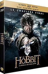 Le Hobbit : La bataille des cinq armées - Combo Blu-ray3D + Blu-ray+ Copie digitale - Visuel lenticulaire
