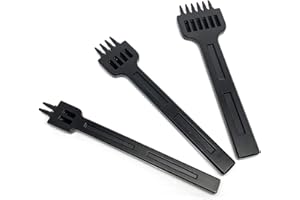 citian 5mm 2/4/6 Claw Tooth Leather Stitching Chisels Round Hole Punching Tool Set for DIY Leather Craft