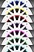 BOSS Audio Systems MRGB65 6.5 Inch Marine Boat Stereo Speakers - 200 Watts (per pair), Coaxial, 2 Way, Full Range, 4 Ohms, Multi-Color Illumination, Weatherproof, Sold in Pairs
