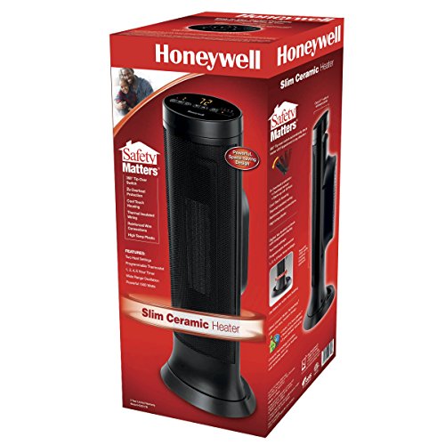 2 Honeywell+Ceramic+Tower+Heater+Black
