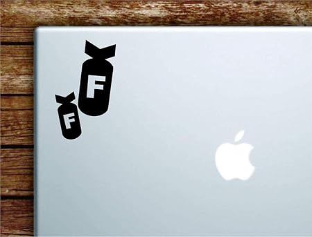 F Bombe Cahier Macbook Voiture Citation Sticker Mural Autocollant Art Vinyle Mignon Inspirant Adolescent Fille Garcon Drole Peinture Tnt Explosion Malediction Mot Cuss Amazon Fr Bricolage