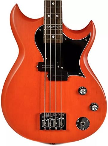Reverend Mike Watt Bass Signature Bass Satin Rock Orange w/Hardshell Case