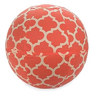 Amazon.com: Gaiam Classic Balance Ball Chair Ball Cover ...