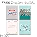 20 Premium Printable Wine Labels, 4x5 inches, Weatherproof and Waterproof White Vinyl, fits Classic Bordeaux, Burgundy, and Champagne Bottles