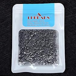 LPBeads 3000 Pieces SS16 Black Hotfix Rhinestones