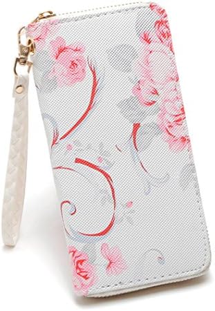 Purse,SanCanSn Women Wallet with Stone Road Coin Bag Phone Bag Purse (Free Size, B)