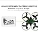 Quadcopter RC Mini Drone Indoor - Coolmade (2017 Upgraded) Nano Quadcopter 1603 Quacopter 2.4G 4CH 6Axis Flying Remote Control Quad Copter with LED Light for Hand Launching, Headless Mode RTF