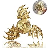 Xstars Batman Snitch Fidget Spinner Hand Spinner Toy Focus Copper Snitch Toy Stainless Steel Metal Fidget Toys Fingertip Gyro Stress Relief Cube Fun Toy Gifts,Great for EDC,ADD,ADHD(Golden)
