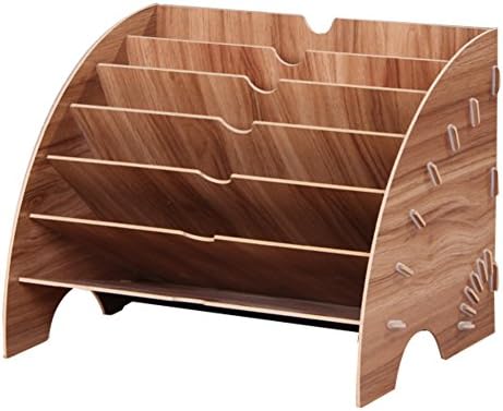 DLWDMRV Desktop document letter tray organizer,Multiple colour 14x11x11inches(Lxwxh)-D