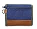 Rough Enough Vintage Leather Trimming Wallet Purse Pouch (Blue)