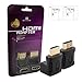 Exinoz HDMI Adapter Kit (90 Degree and 270 Degree) for Chromecast, Roku, Fire TV