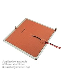 [Gulfcoast Robotics] 200W, 12V 3D impresora calefacción cama silicona calentador con NTC3950 termistor