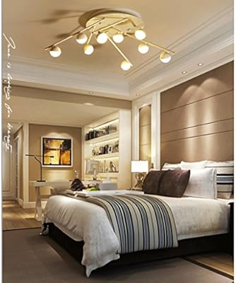 Fu Man Li Trading Company Einfache Moderne Warme Und Romantische Schlafzimmer Restaurant Led Deckenleuchte Nordic Art Personlichkeit Kreatives Wohnzimmer Licht A Farbe Warmweiss 60 35 25cm18w Amazon De Beleuchtung