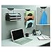 Fellowes 22317 Perf-Ect Partition Additions Three-Tray Organizer, 12 1/8 x 12 3/8, Black