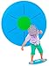 Impresa Products Balance Board for Kids - Ideal for Active Play - Perfect for Your Little Monkey - Wobble Board and Balance Trainer - Sturdy Construction, Perfect for Little Feet