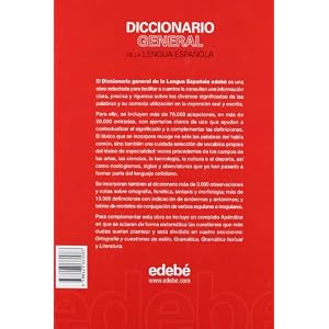 Diccionario general de la lengua espanola (Spanish Edition)