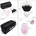 Tourist Set,Sancan Pro 2-Pack Beauty Blender Foundation Silicone Sponge With Kabuki Foundation Face Powder Brush- Applicator For Flawless Application Of Liquid Foundation, Primer, Concealer