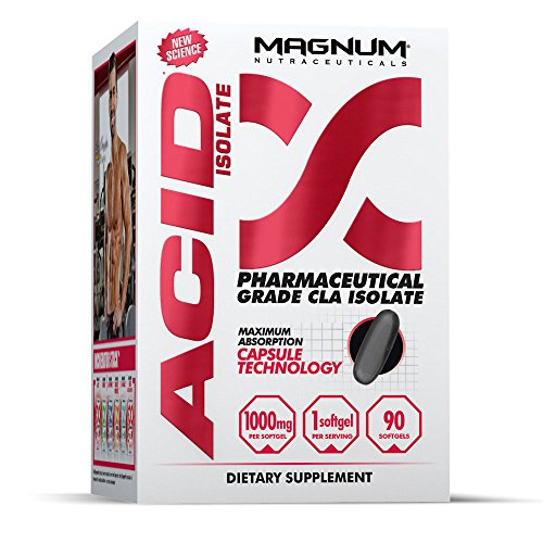 Magnum Nutraceuticals Acid Isolate - 90 Softgels - CLA - Fat Mobilizer - Metabolic Activator - Lean Muscle Catalyst - Fat Burner