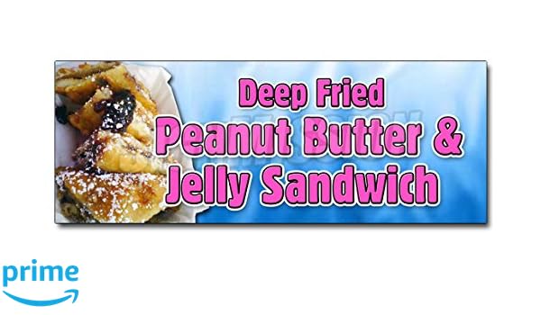Amazon Com 36 Deep Fried Peanut Butter And Jelly Sandwich Decal