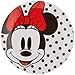 Vandor Disney Minnie Mouse 4 Piece 8 Inch Ceramic Salad Plate Set (89037)