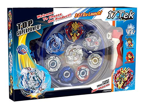 17Tek Battle Gyro Evolution Attack Pack with Battling Tops, Stadium and Launchers
