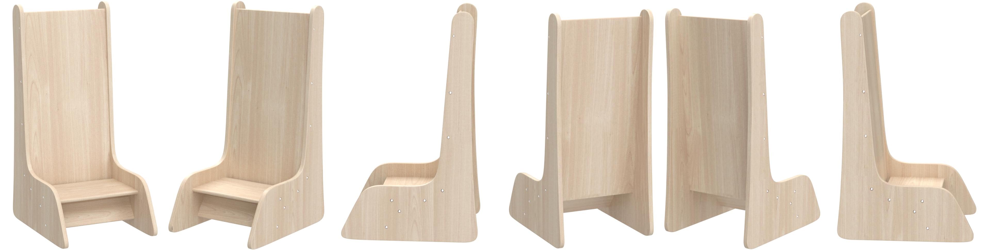 Tiktaktoo 2in1 Kinderstuhl Kinderrutsche Holz Massiv Kleinkindrutsche Babyrutsche Indoor Furs Kinderzimmer Natur Stuhlchen Fur Kinder Ab 1 Jahr Amazon De Kuche Haushalt